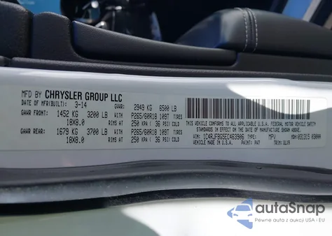 2014 Jeep Grand Cherokee Limited from USA, damaged, VIN 1C4RJFBG5EC463906